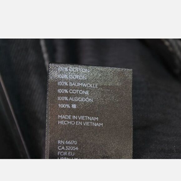 Free People Makai Cutoff Jean Shorts Washed Black Retail $68 SIZE 25 - Picture 12 of 12